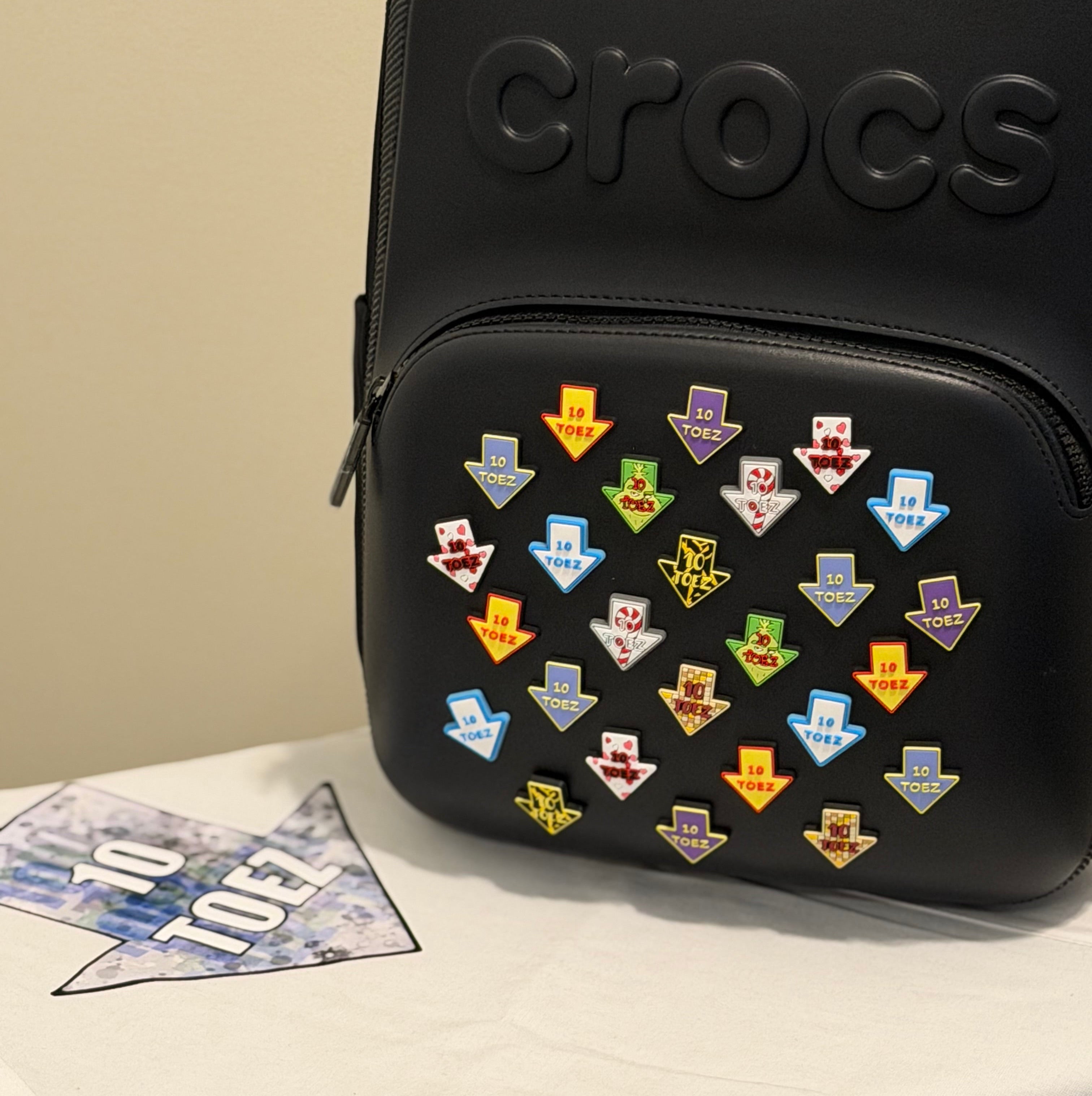 10 Toez Down Jibbitz