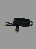 Black Leather PU Laces