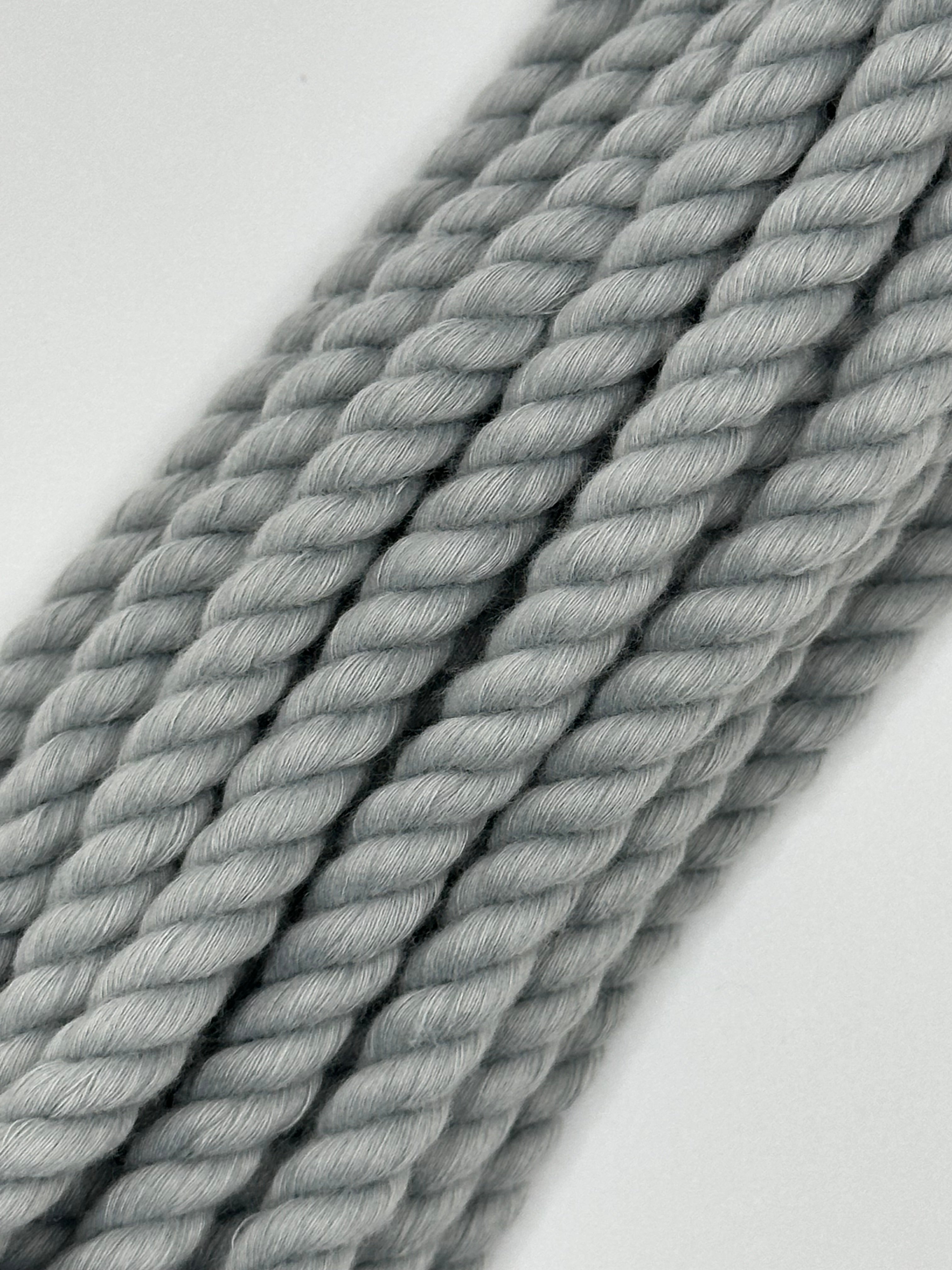Grey Rope Sneaker Laces