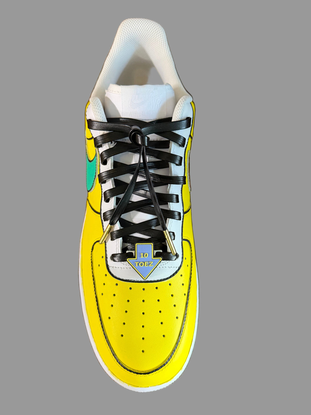 Washed Purp & Yellow Sneaker Lace Jibbitz