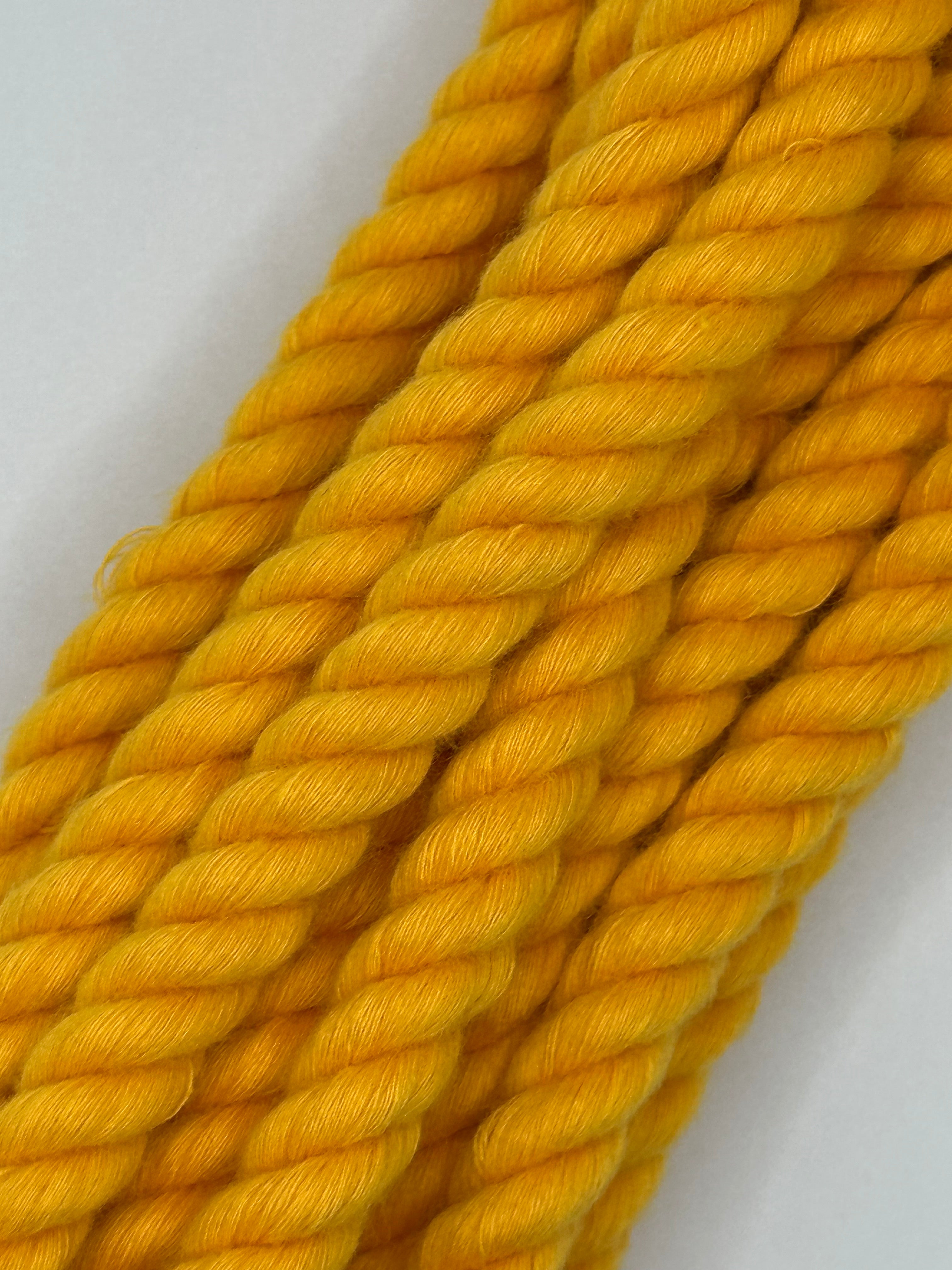 Yellow Rope Sneaker Laces