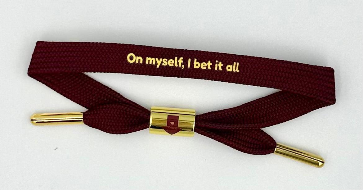 10 Toez Down Shoelace Bracelet
