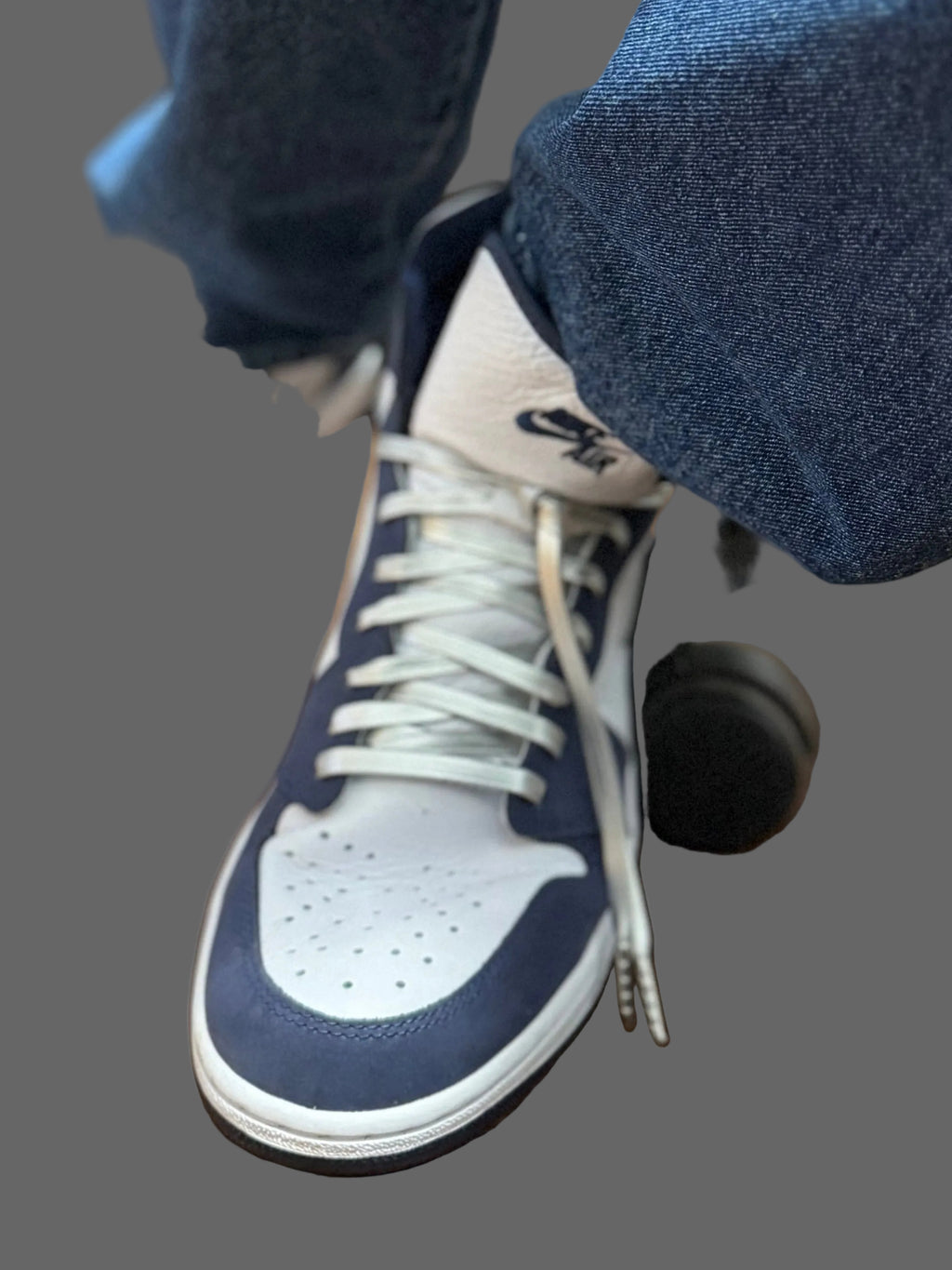 Silver Leather PU Laces