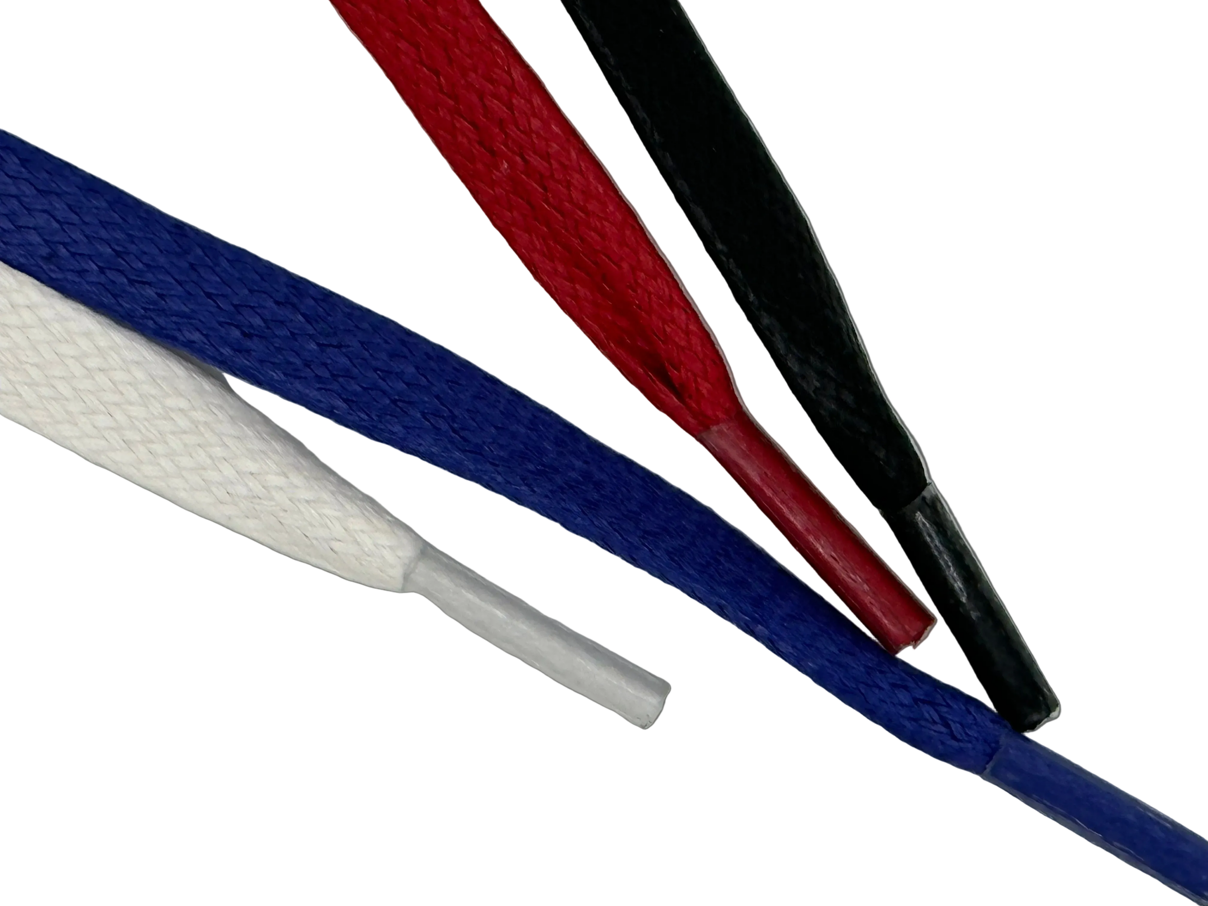 Red Premium Flat Flax Shoe Laces