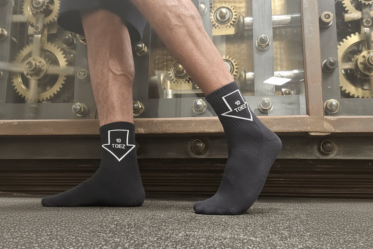 Black 10 Toez Sox