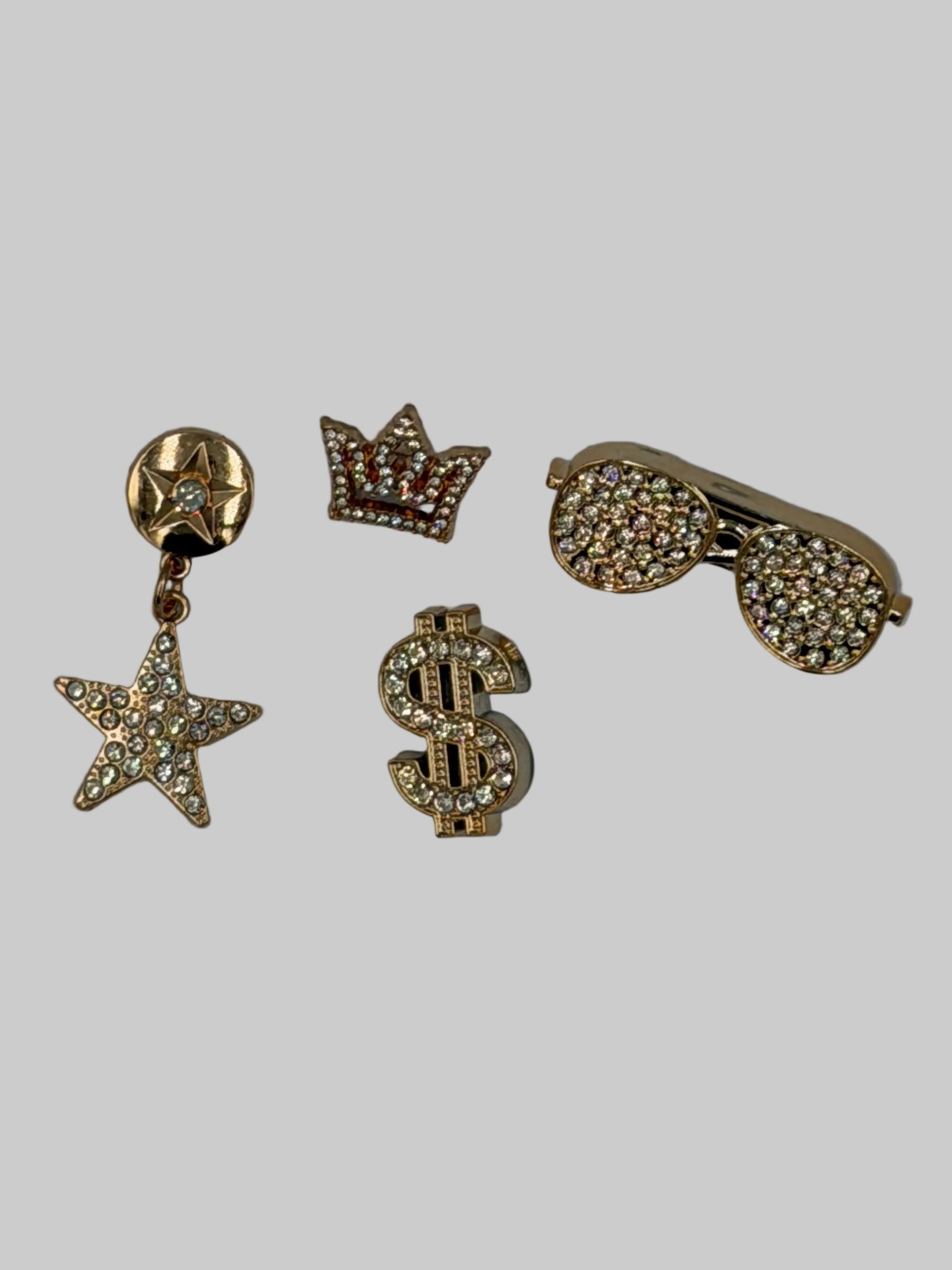 Gold Bling Sneaker Jewels